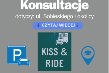 Konsultacje ws tzw. miejsc kiss and ride przy Sobieskiego 3