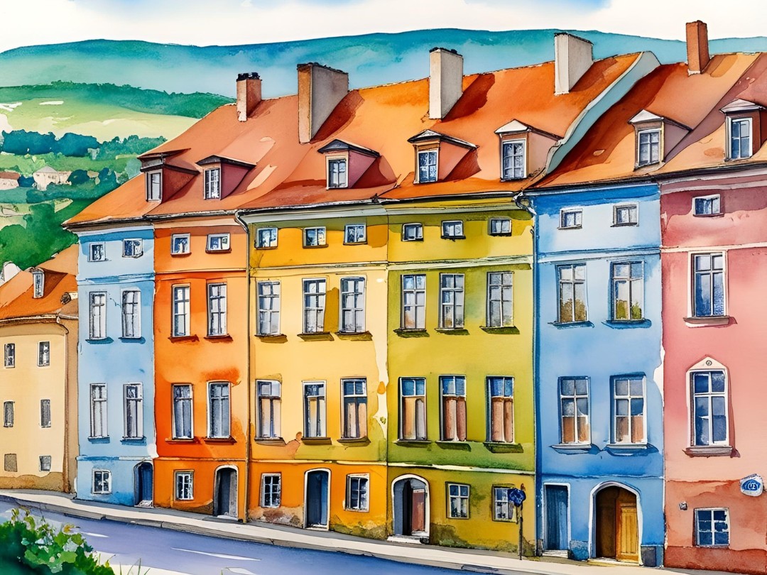 Nieruchomość położona przy ul. Sarego