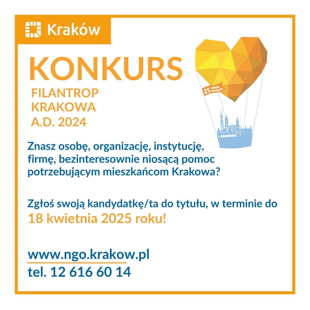 Konkurs Filantrop Krakowa
