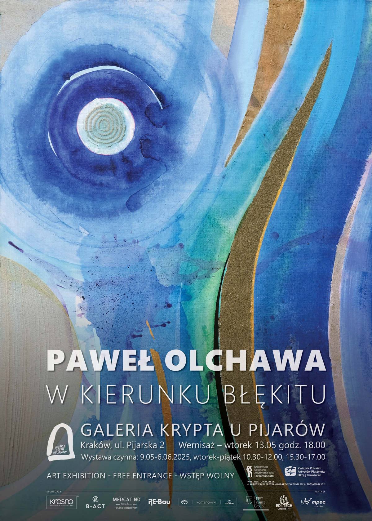 Galeria Krypta u Pijarów w Krakowie , Paweł Olchawa, malarstwo