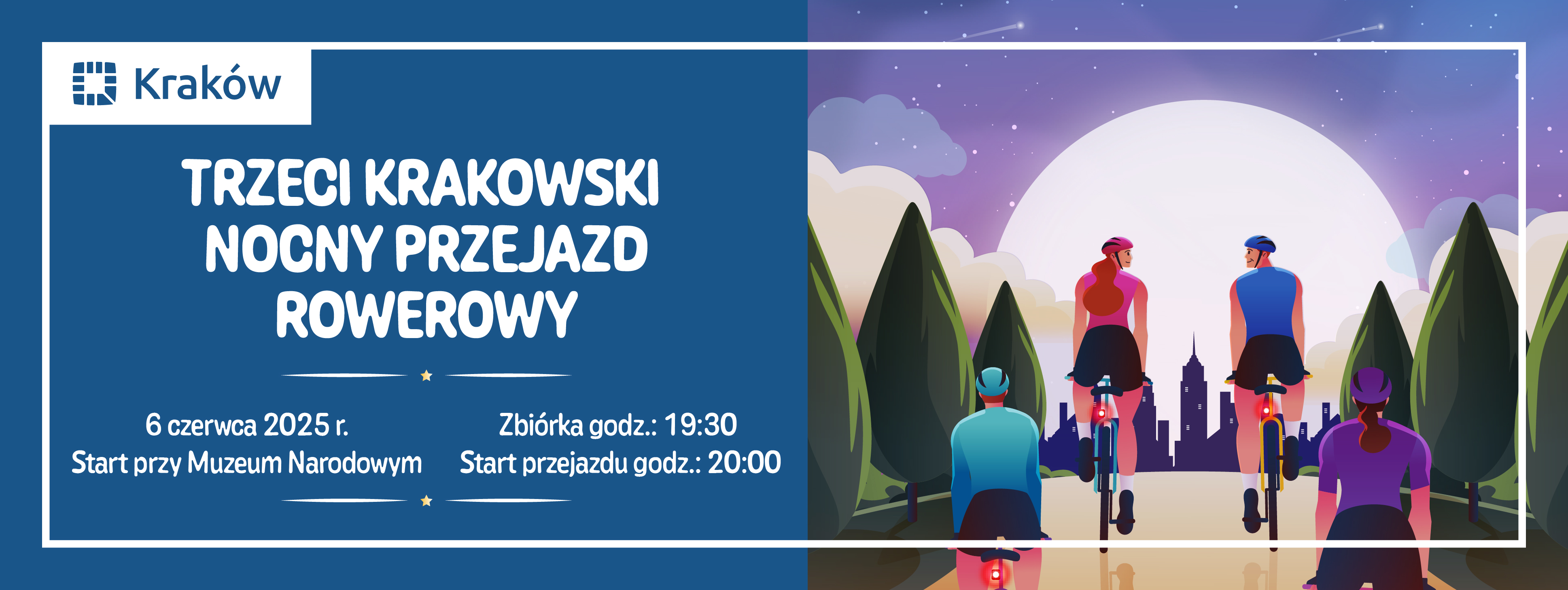 3. Krakowski Nocny Przejazd Rowerowy