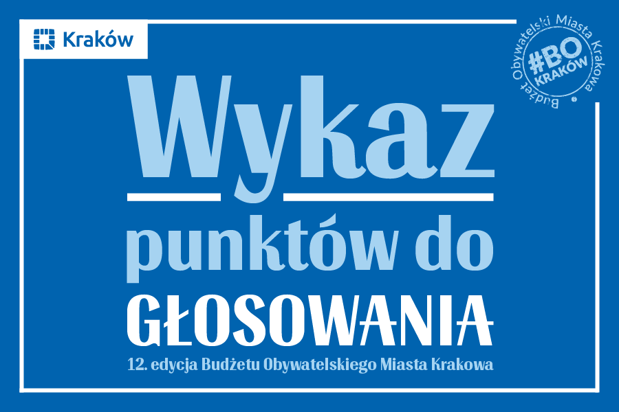 Głosuj w Budżecie Obywatelskim!