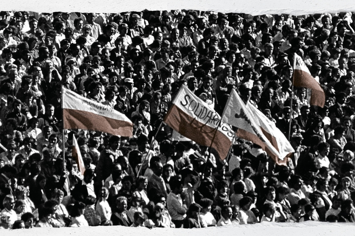 Baner - 45. rocznica rejestracji „Solidarności”