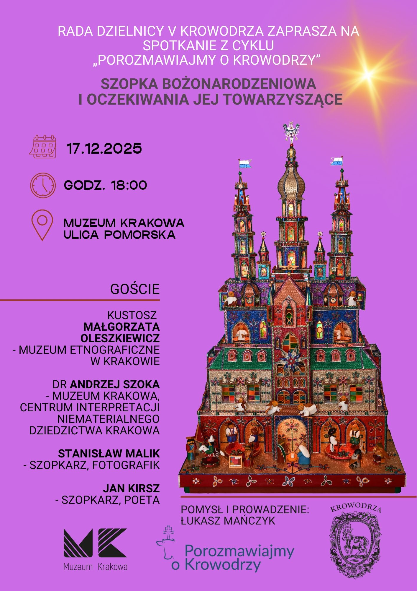 Baner: Szopka bożonarodzeniowa  i oczekiwania jej towarzyszące