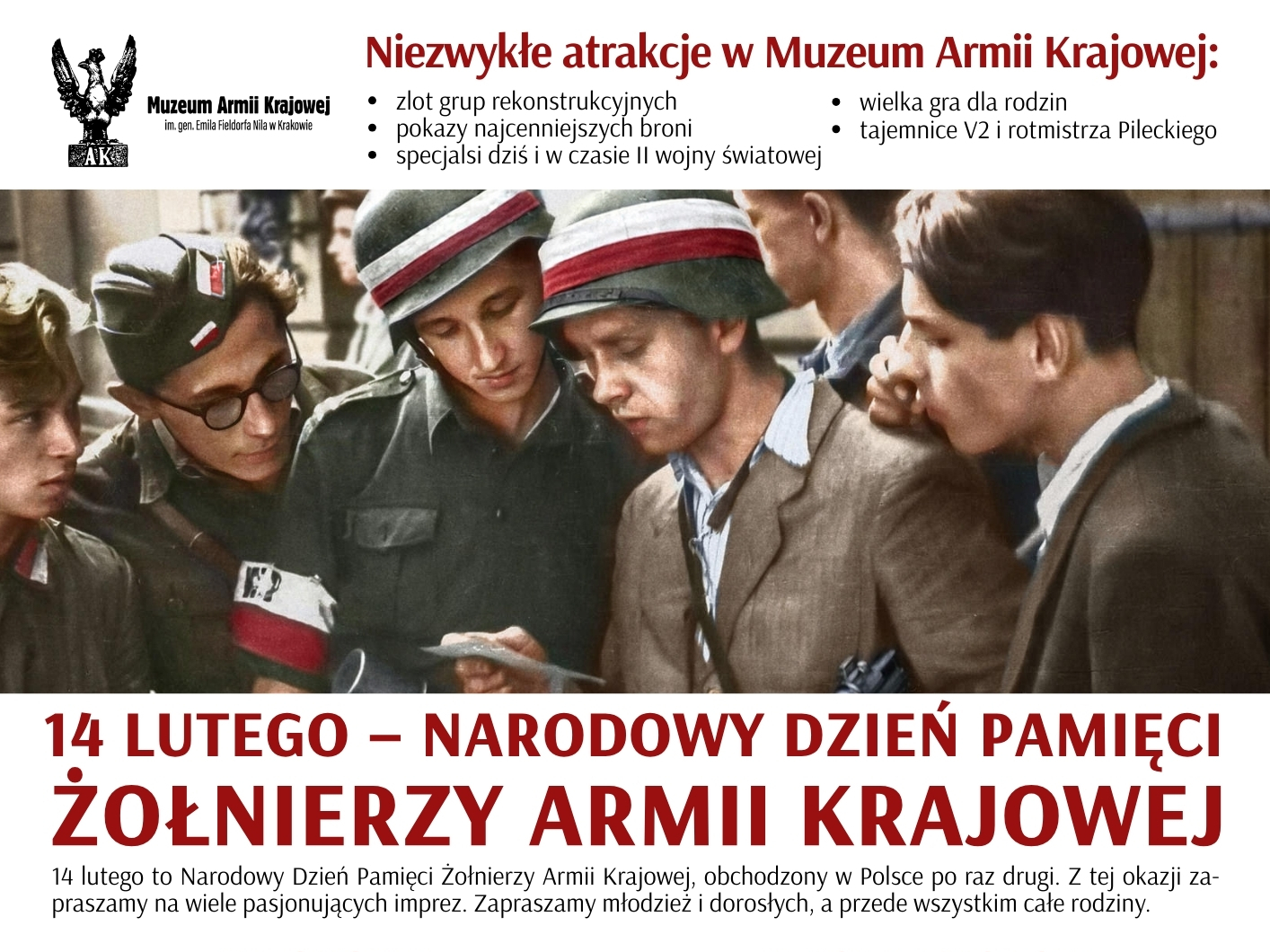 Baner: Obchody Narodowego Dnia Pamięci Żołnierzy Armii Krajowej