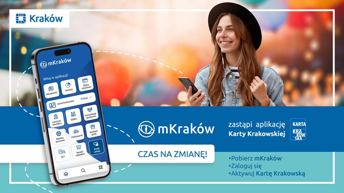 Baner: Wygaszanie aplikacji Karty Krakowskiej