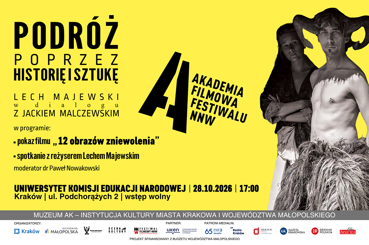 Baner: Lech Majewski w Krakowie
